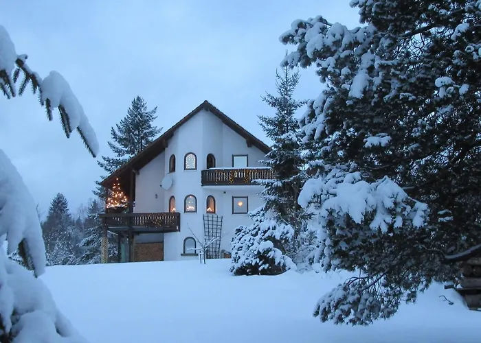 شقة Haus Am Waldesrand *
